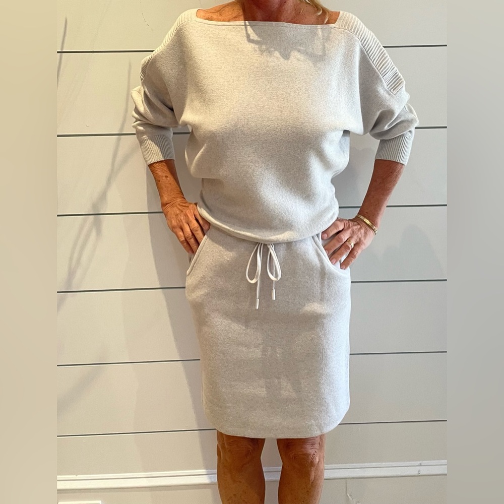 Reiss Amara sweeter dress blouson (can be worn off one shoulder) NEVER worn